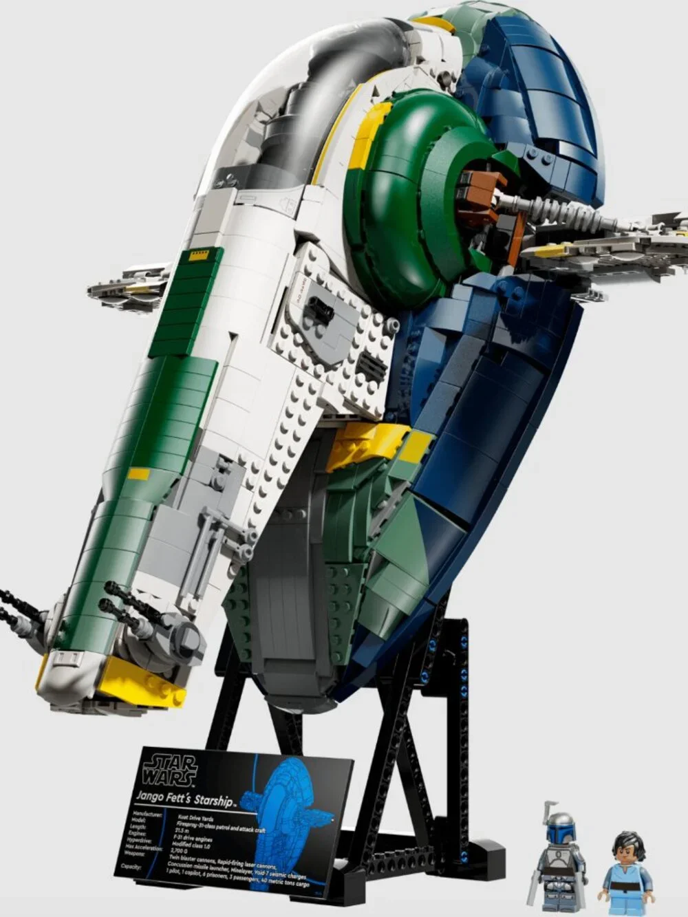 Lego Star Wars NEW Jango Fett's Firespray-Class Starship 75409
